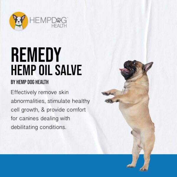 Remedy - Dog Balm with Hemp Oil - Lumps, Bumps, Warts, & Skin Tags - Natural Skin Growth Support Salve - Image 2