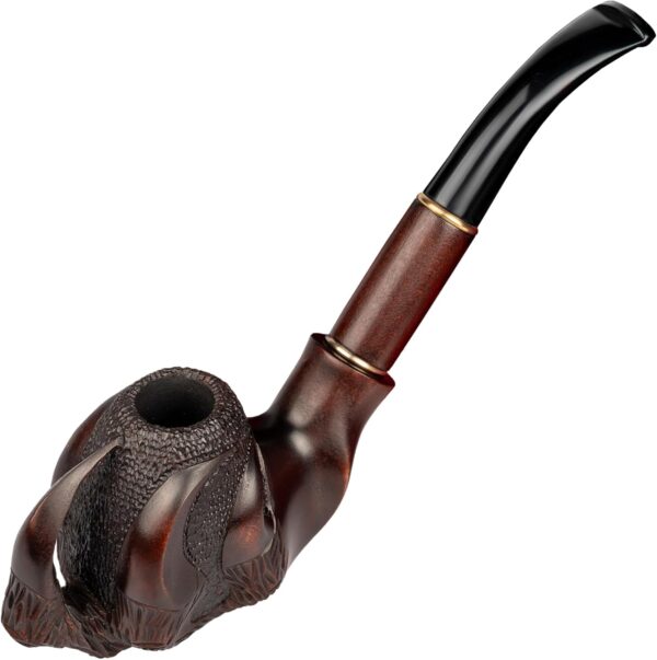 Dr. Watson - Tobacco Pipe, Hand Carved, Fits 9mm Filter, Collectable Series, Comes with Pouch, Boxed (Claw) - Image 2