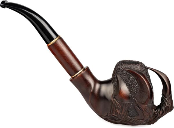 Dr. Watson - Tobacco Pipe, Hand Carved, Fits 9mm Filter, Collectable Series, Comes with Pouch, Boxed (Claw) - Image 3