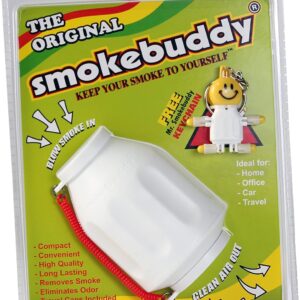 Smoke Buddy 0159-WHT Personal Air Filter, White