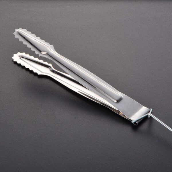 2 Pieces Shisha Coal Tongs Metal Charcoal Pliers Arabian Hookah Accessories Kitchen Utensils - Image 4