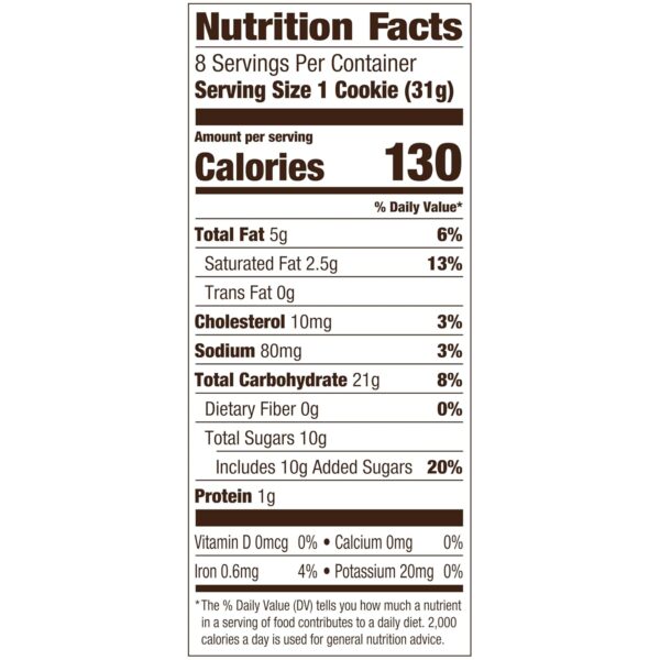 Pepperidge Farm Soft Baked Ojai Lemon Sugar Cookies, 8.6 Oz Bag (8 Cookies) - Image 2