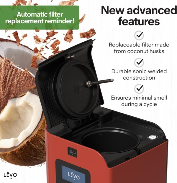 LEVO II+ - Herbal Oil Infusion Machine Plus Filter Technology - Botanical Extractor, Herb Dryer, Decarboxylator, & Oil Infuser - Easy Edible Infusion Maker for Gummies, Brownies, & More - Garden Green - Image 4