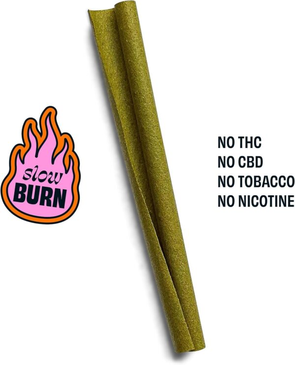 Twisted Hemp Wraps Natural Cigarette Rolling Papers Display | 4 Wraps Per Sleeve | Pack of 15 | 60 Wraps Total (California Dream) - Image 7