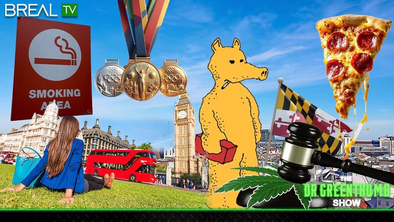 Smoking in the Airport, Touring in the UK, Break Dancing in Olympics | The Dr. Greenthumb Show #1007