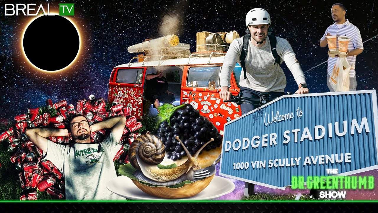 Riding Bike to Dodger Stadium, Solar Eclipse 2024, & Eating Escargot - The Dr. Greenthumb Show #957