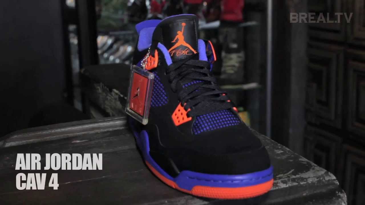 AIR JORDAN CAV 4's - BRealTV - KICK'D UP
