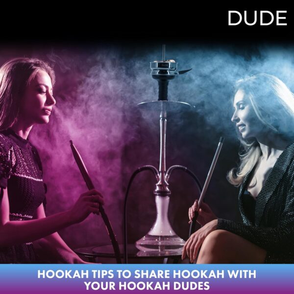 Silicone Hookah Bowl Set | Hookah Head With Hookah Heat Management Charcoal Holder For Smoking Hookahs | Hookah Accessories | Hookah Coals Tongs | Hookah Flavor Fork And 10 Hookah Tips Shisha Shisha - Image 8