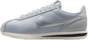 Nike Cortez Women's Shoes (DZ2795-002, Light Pumice/Light Orewood Brown/Black/Metallic Silver)