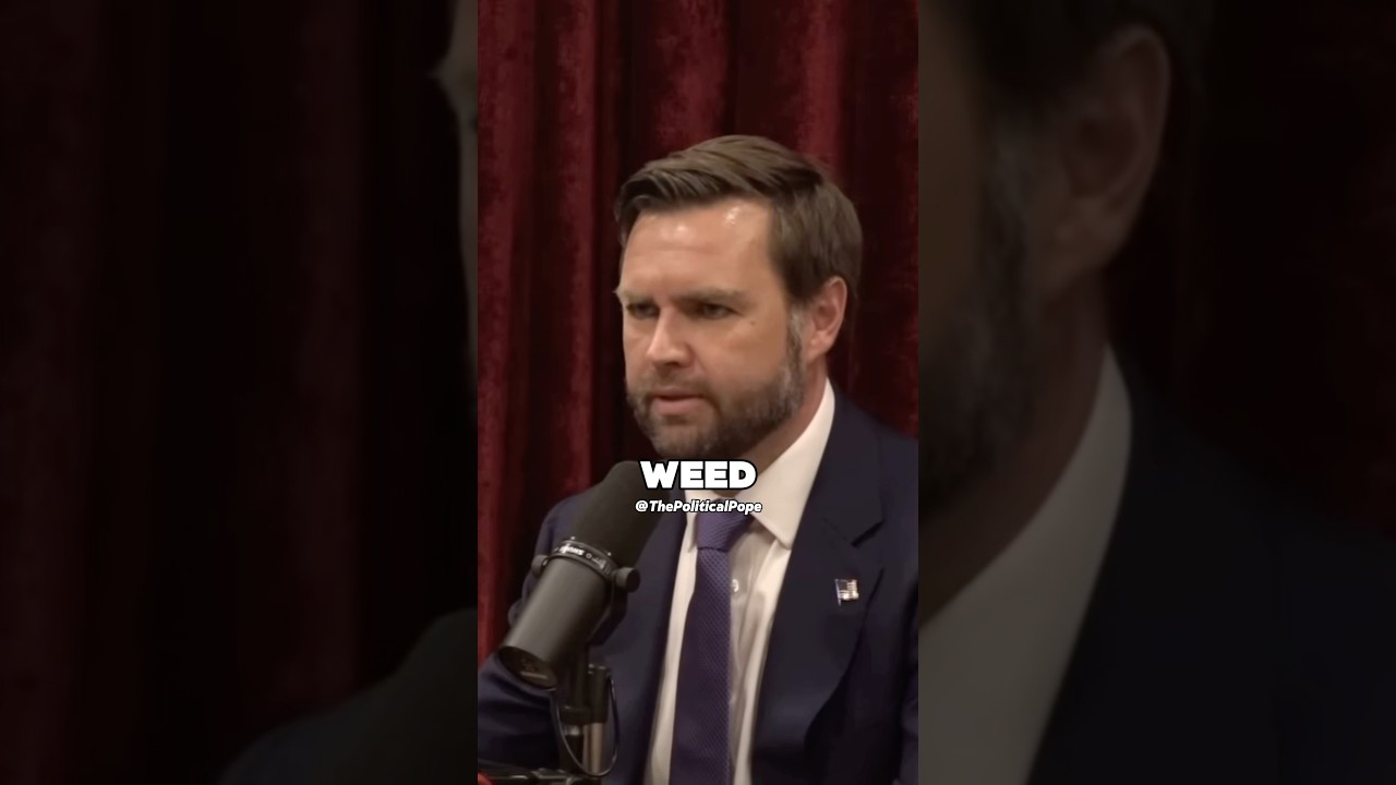 Jd Vance shares his thought on the cannabis use in America #joerogan #jreclips #jdvance