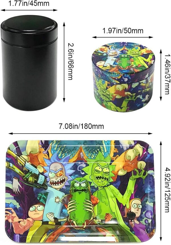 Kitchen Spice Grinder 2'',Cartoon 4 - Image 2