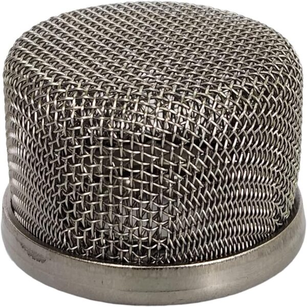 Cosmostar Stainless Steel Inlet Strainer for airless Paint Sprayer Compatible with 795 1095 1595 Ultra 1500 1000 750 333 433 Gmax 3900 5900 Suction Hose Double Screen (IS-3/4'' NPT Thread) - Image 3