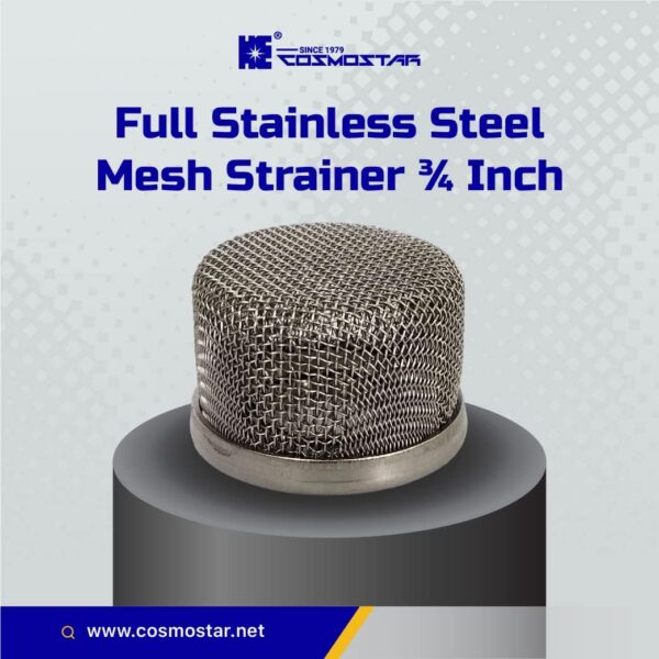 Cosmostar Stainless Steel Inlet Strainer for airless Paint Sprayer Compatible with 795 1095 1595 Ultra 1500 1000 750 333 433 Gmax 3900 5900 Suction Hose Double Screen (IS-3/4'' NPT Thread) - Image 7
