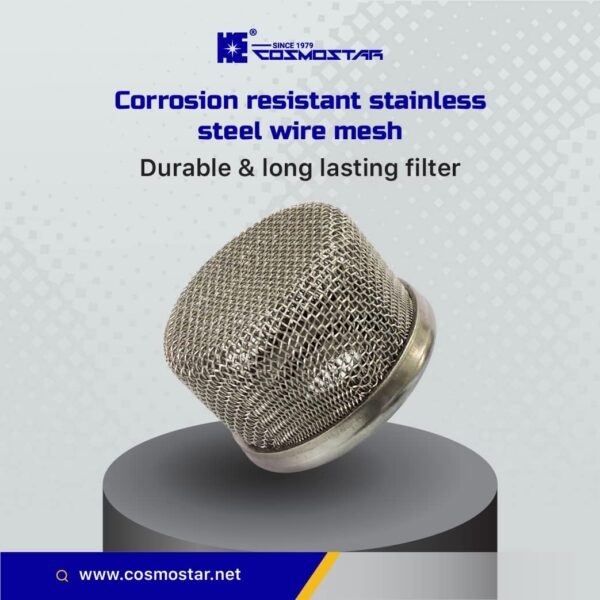 Cosmostar Stainless Steel Inlet Strainer for airless Paint Sprayer Compatible with 795 1095 1595 Ultra 1500 1000 750 333 433 Gmax 3900 5900 Suction Hose Double Screen (IS-3/4'' NPT Thread) - Image 9
