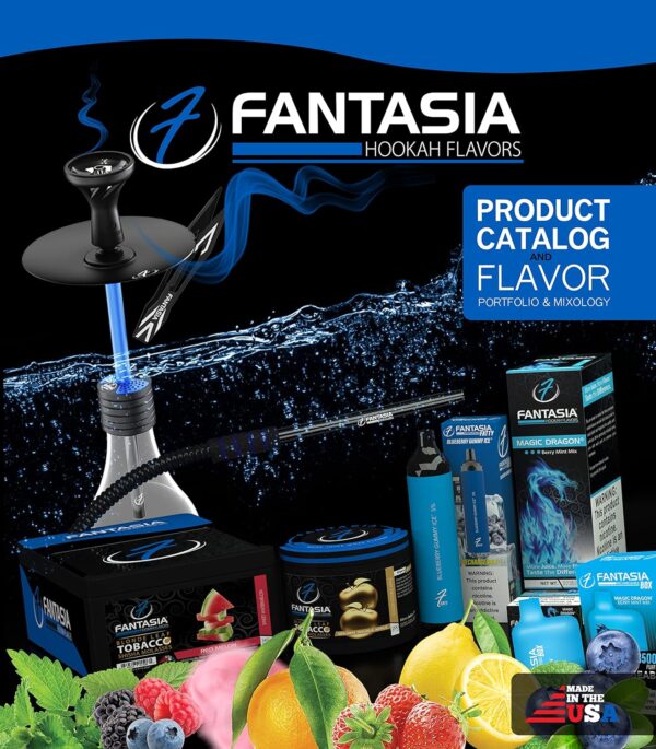 Fantasia Hookah Shisha Flavors, Tobacco & Nicotine Free — Berry Variety, 50-Gram (Pack of 5) B5 - Image 4