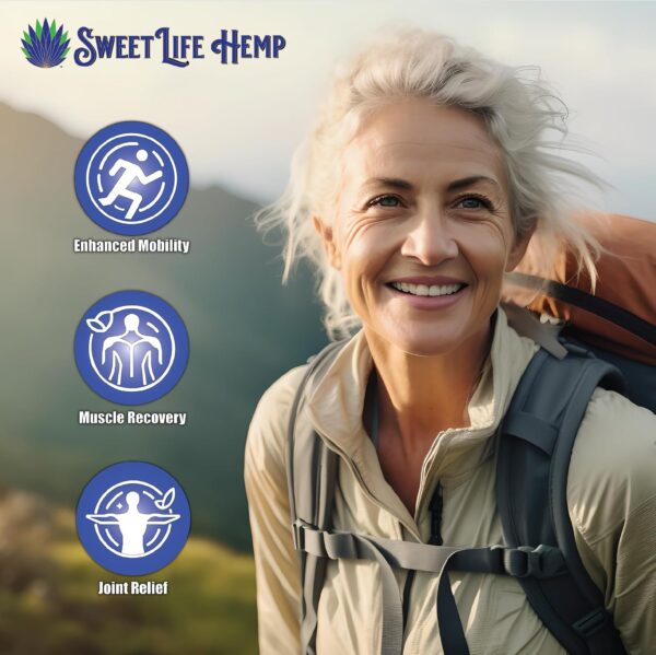 Sweet Life | Hemp Salve Stick | 3000mg | Organic Botanical Balm | Twist-Up Applicator | Small Business | Muscle & Joint Comfort - Image 4