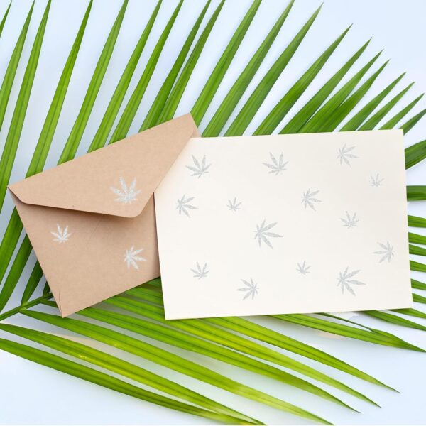 Weed Marijuana Stickers for Adult - 1 Roll 1000pcs Glitter Weed Decal Decorations, Cute Leaf Vinyl Sticker Label for Water Bottle Laptop Luggage Car Skateboard Party Decor Gift (Silver) - Image 6
