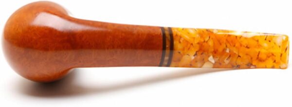 Savinelli Miele Series - Honeycomb Pattern Hand Crafted Briar Wood Pipe, Made in Italy, Polished Finish, 606 KS - Image 7
