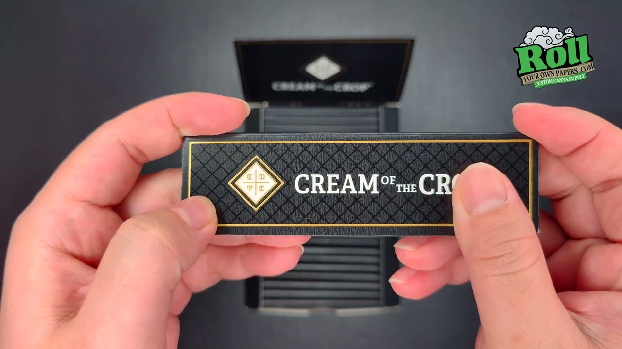 CUSTOM BLACK ROLLING PAPER | PREMIUM QUALITY WITH FREE SHIPPING