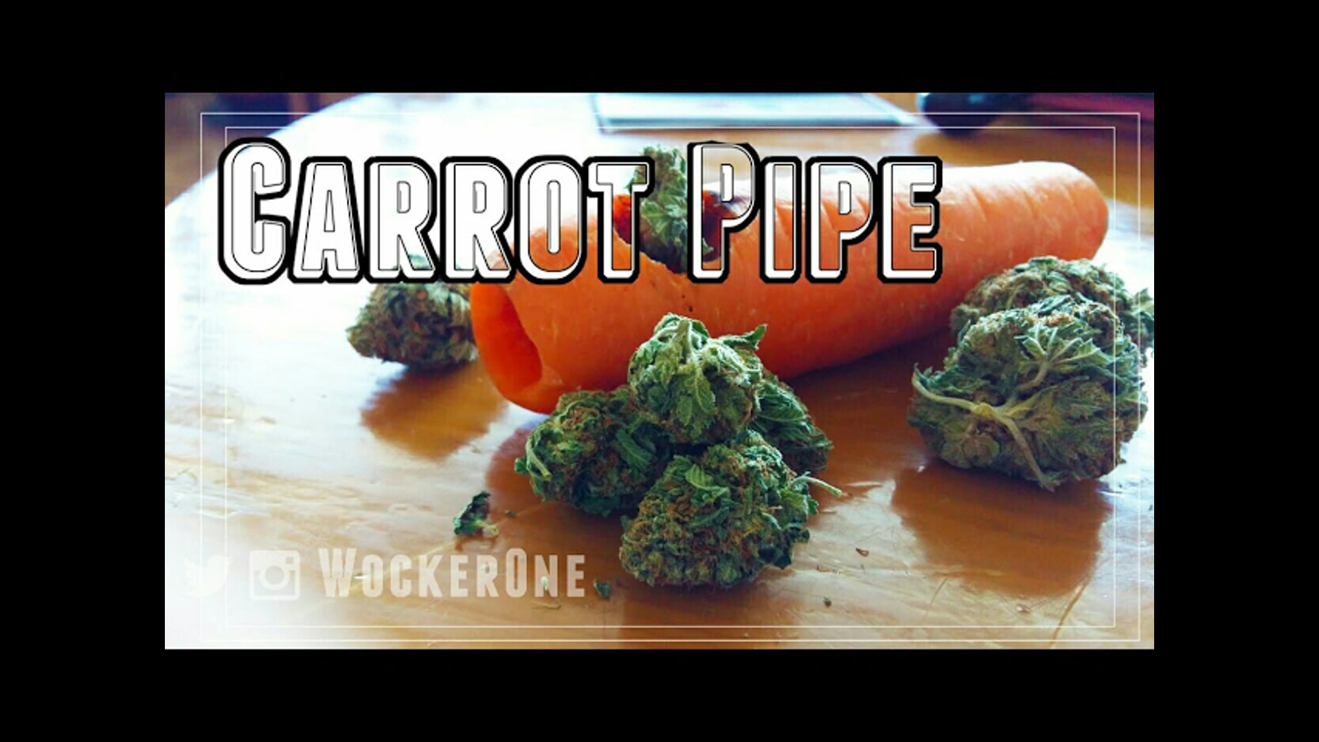 CARROT PIPE || VEGAN SMOKING RITUALS 1