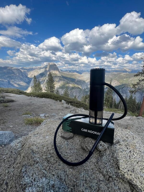 PortableHookah Set Travel, CarHookah, Small Hookahs Mini Hookah Shisha for Car Outdoor Travel Shisha Sheesha Narguiles (Black) - Image 5