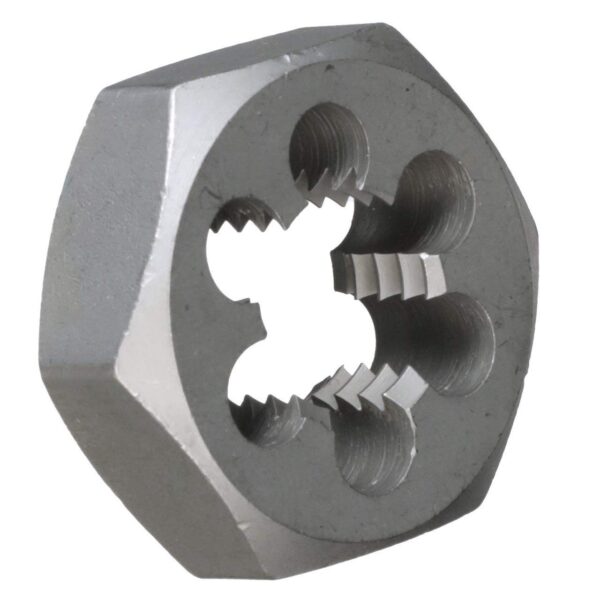 Drill America - DWTHXNPT-Set 6 Piece NPT Pipe Die Set, 1/8", 1/4", 3/8", 1/2", 3/4" and 1", Rethreading, Carbon Steel, Wooden Case - Image 2
