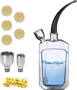 glass water hookah