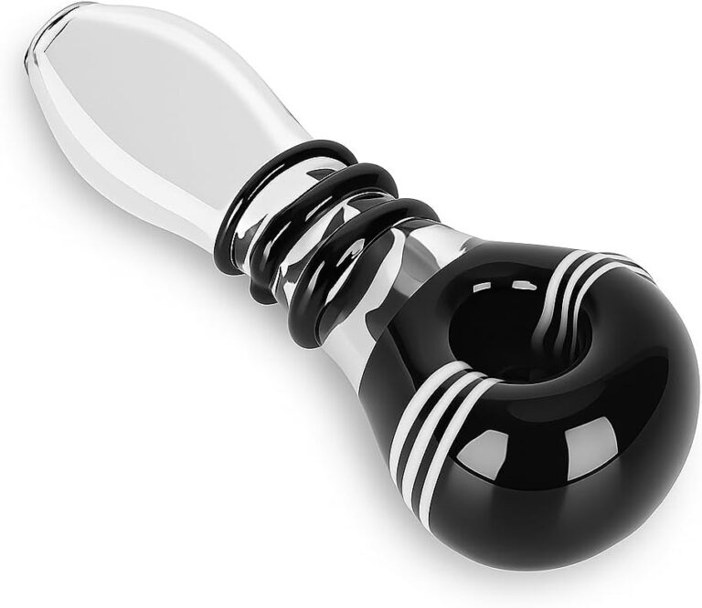 novelty glass spoon pipe