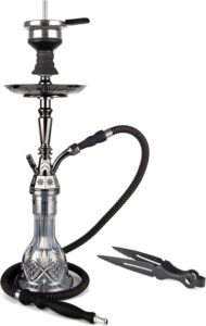 glass water hookah