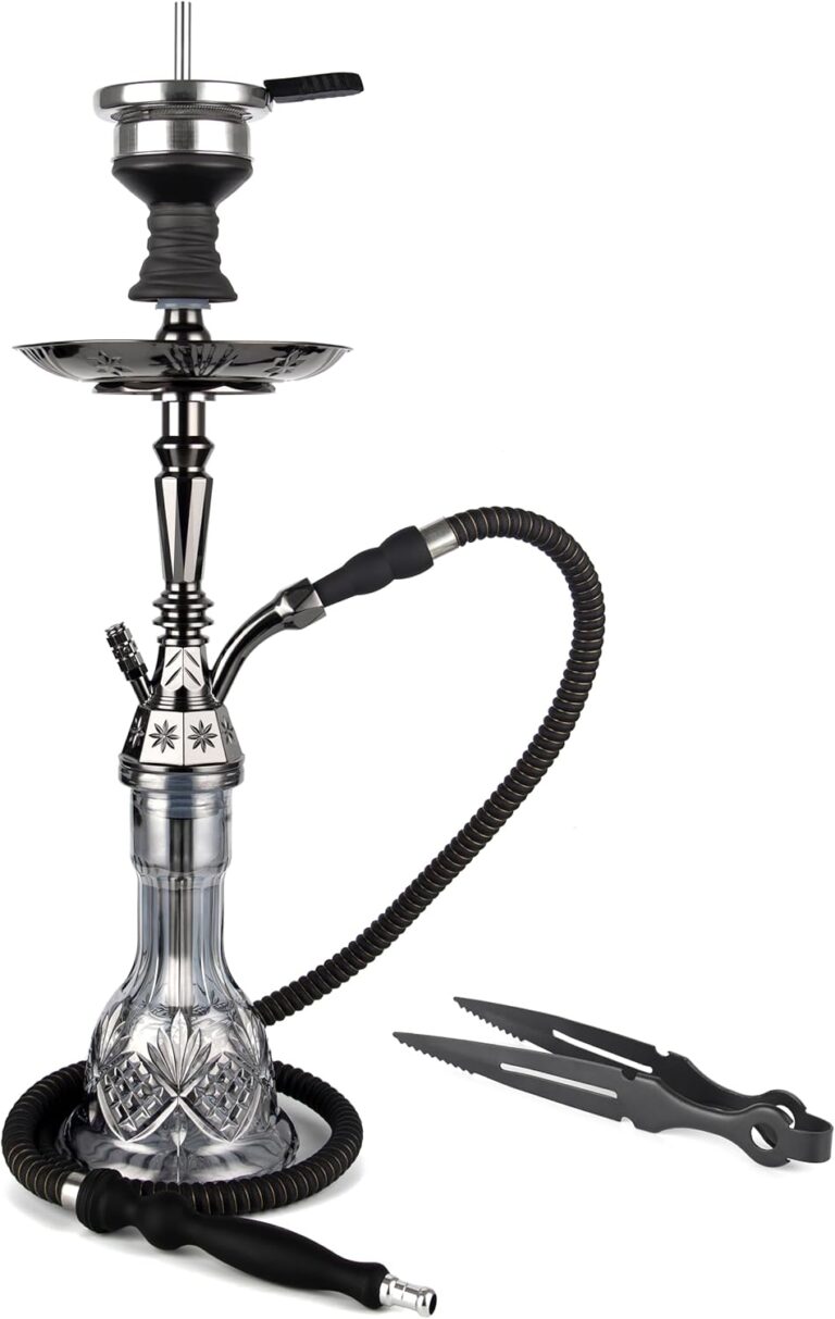 glass water hookah