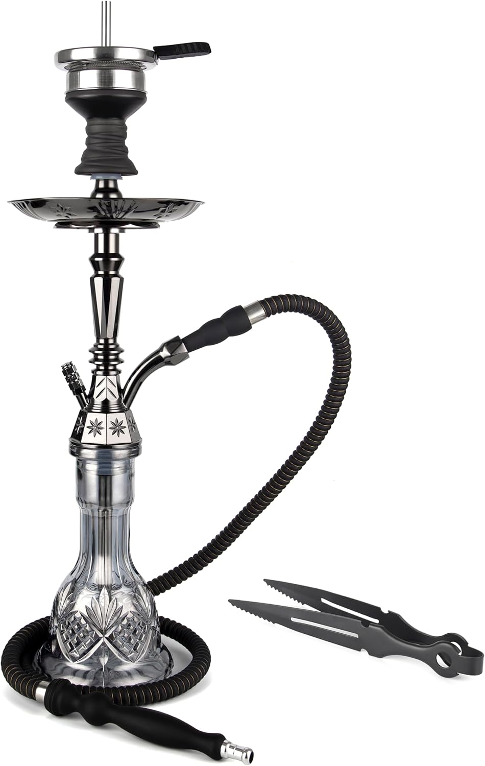 glass water hookah