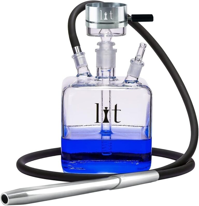 glass water hookah