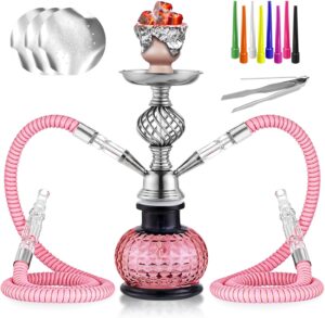 glass water hookah