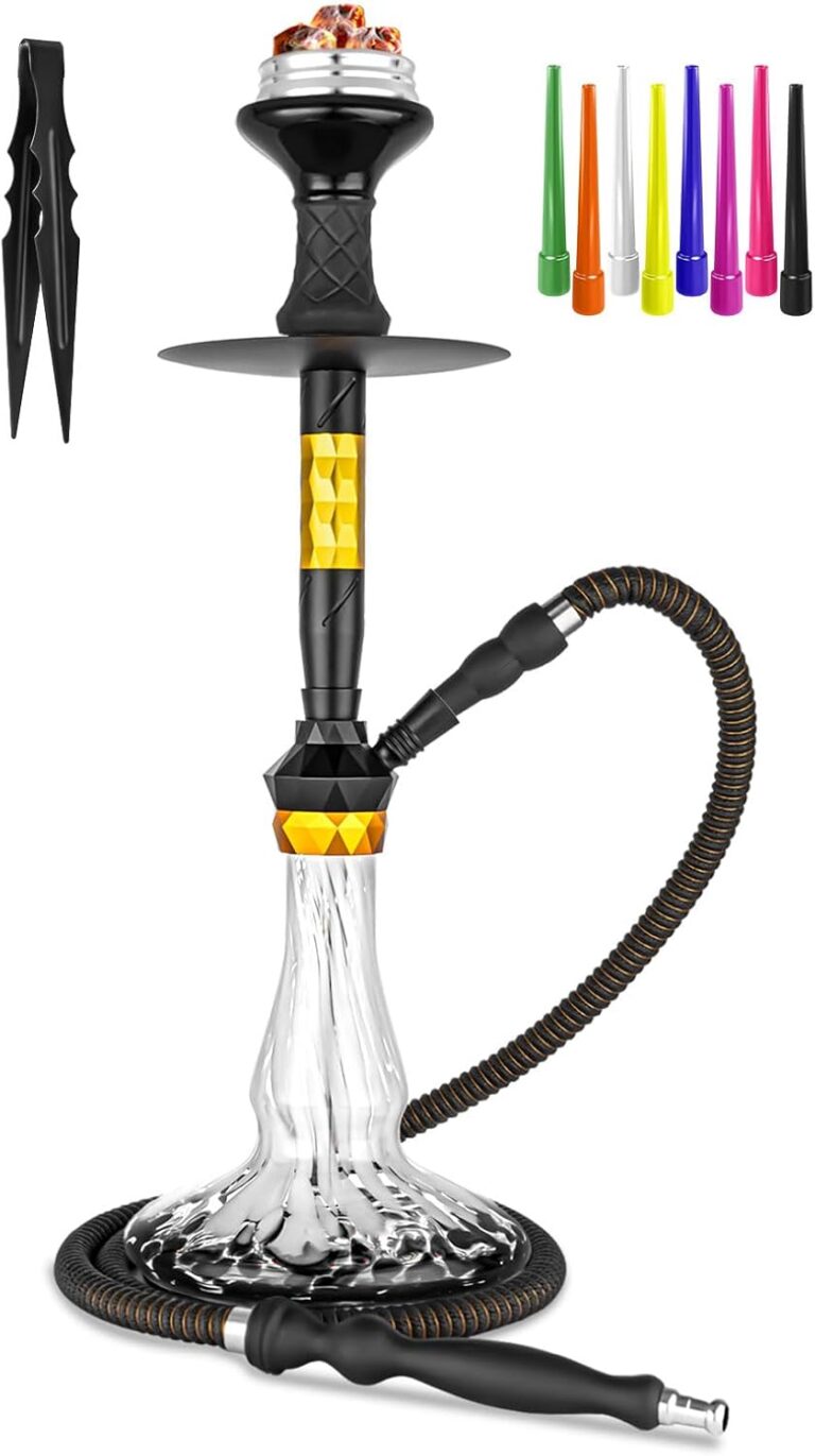 glass water hookah