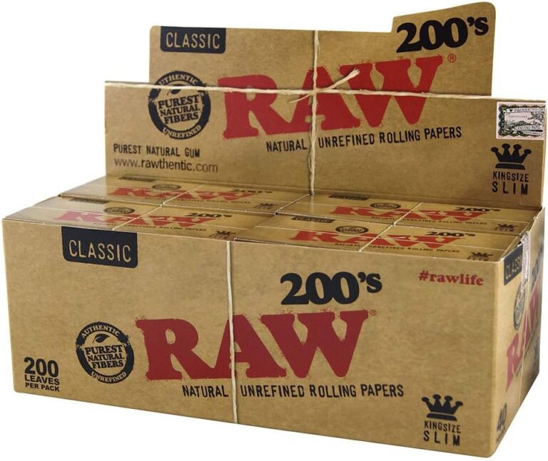 raw rolling papers