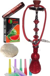 glass water hookah