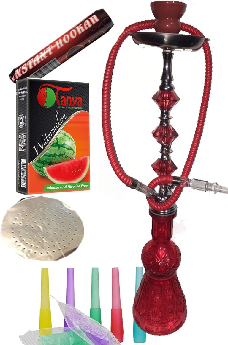 glass water hookah