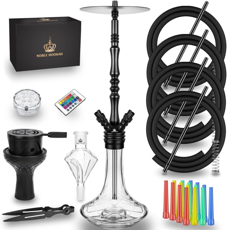 glass water hookah