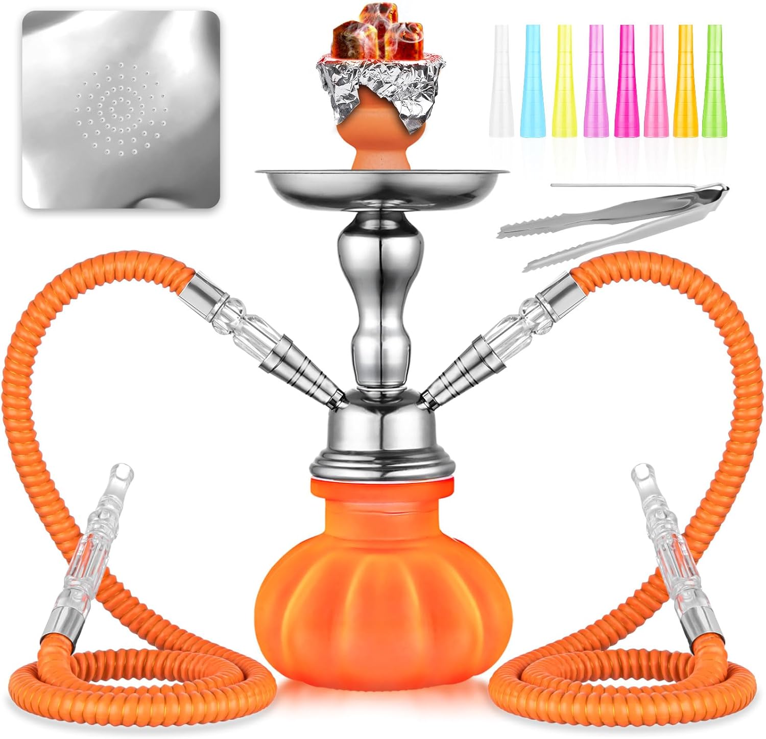 glass water hookah