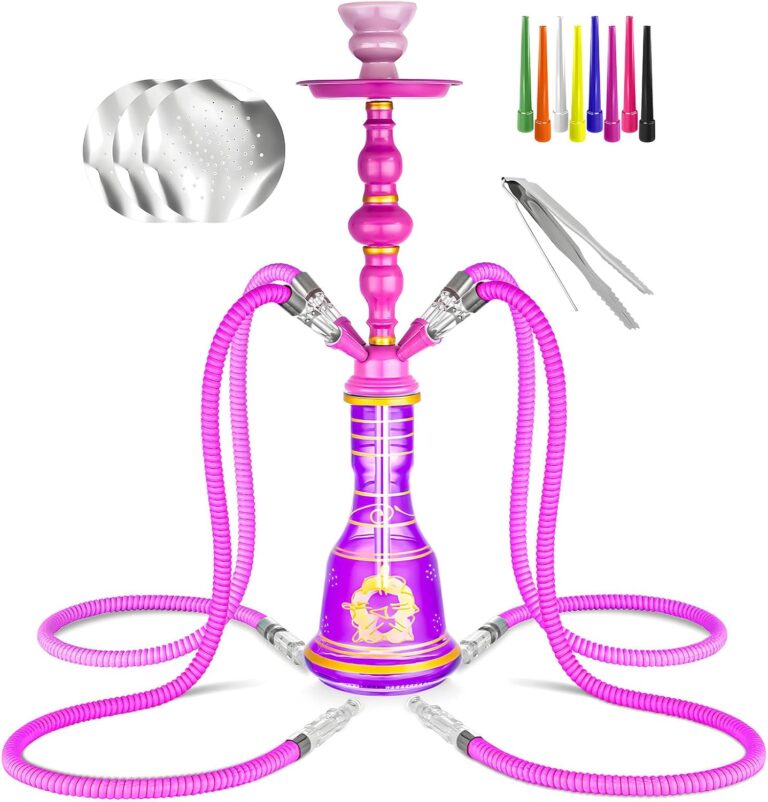 glass water hookah