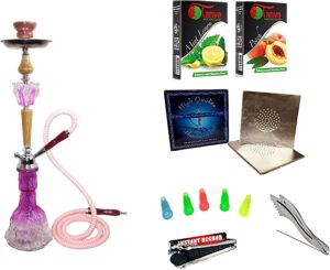 glass water hookah