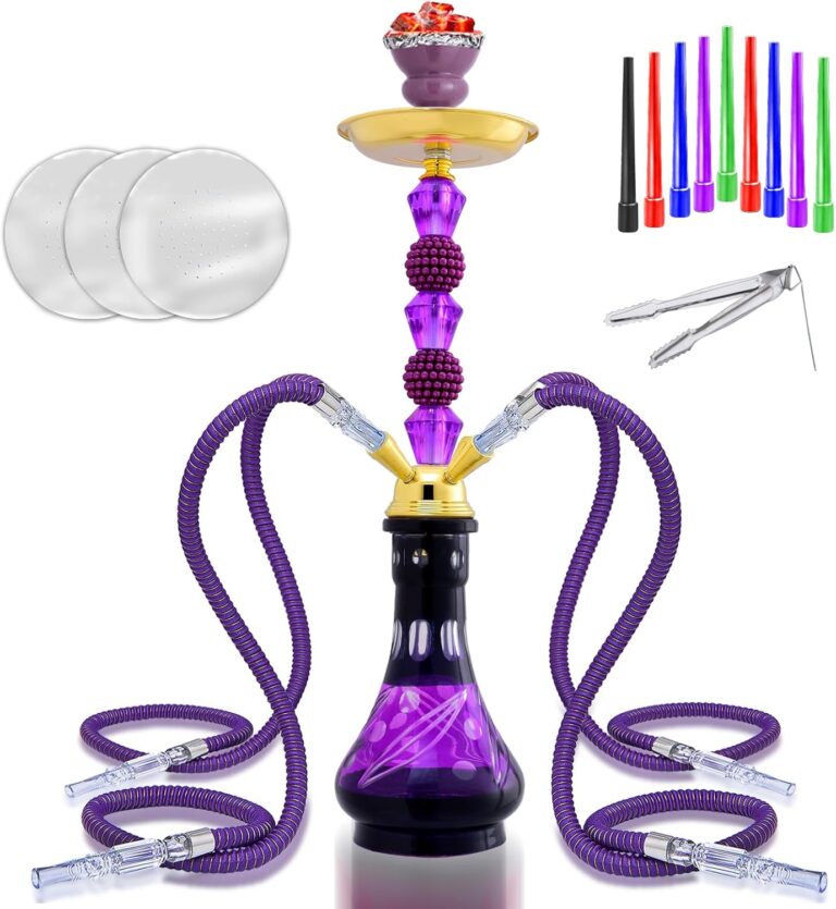 glass water hookah