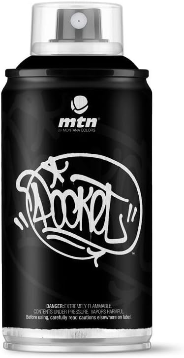 MTN Pocket Spray Paint - RV9011 Black