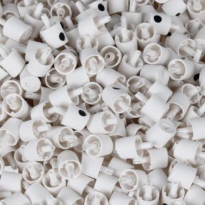 Spray Paint Caps-New York Fat Cap-Spray Can Nozzle-Spray Paint Nozzles for graffiti art and spray painting projects.Spray Paint Tips-white（25 Pack）