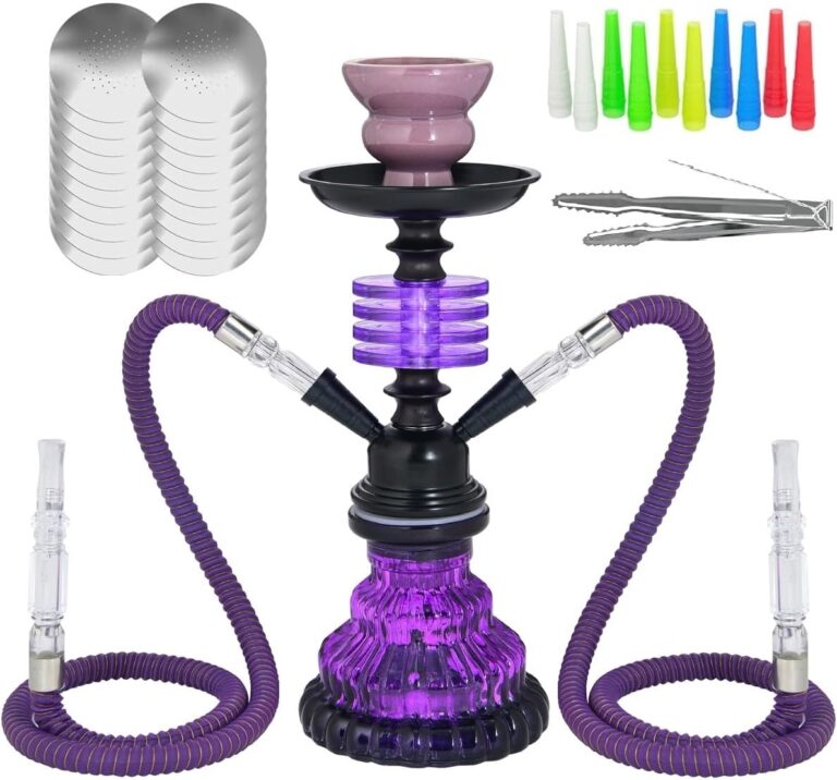 glass water hookah