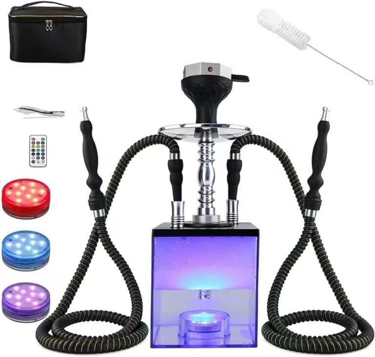 glass water hookah