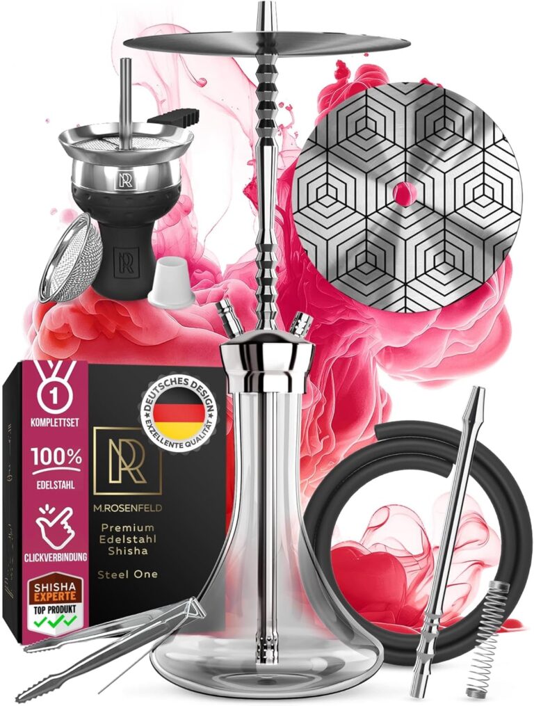 glass water hookah