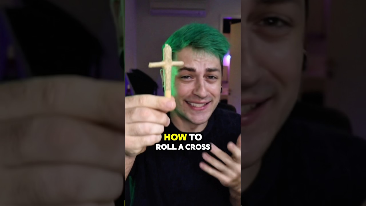 How to roll a cross