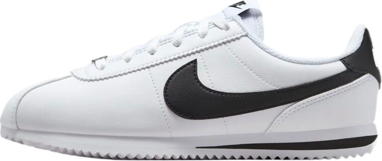 Nike Cortez Big Kids' Shoes (White/Black)