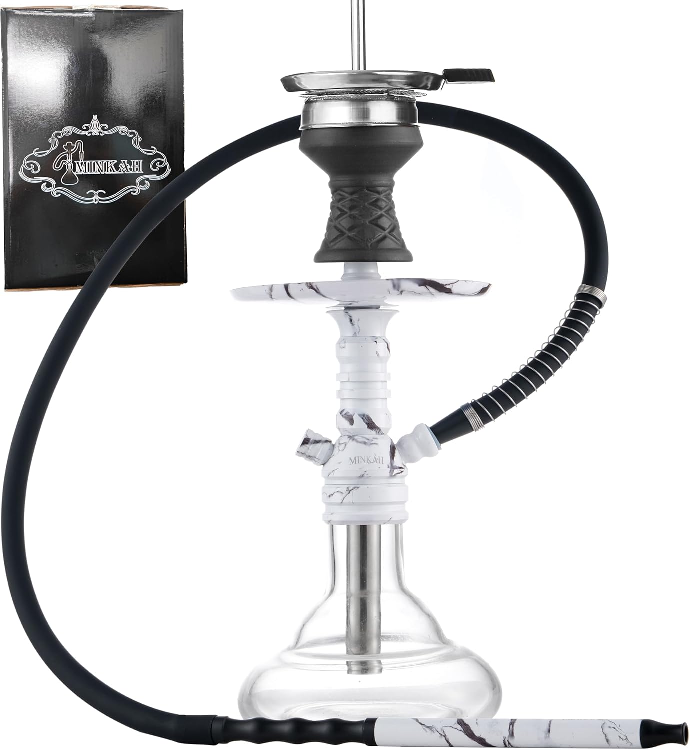glass water hookah